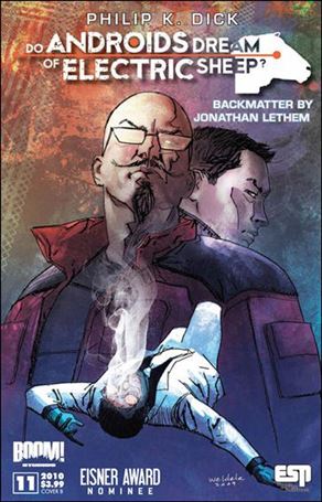 Do Androids Dream of Electric Sheep? issue 11-B Brett Weldele Cover