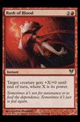 Magic the Gathering: Avacyn Restored (Base Set) card 154 Rush of Blood