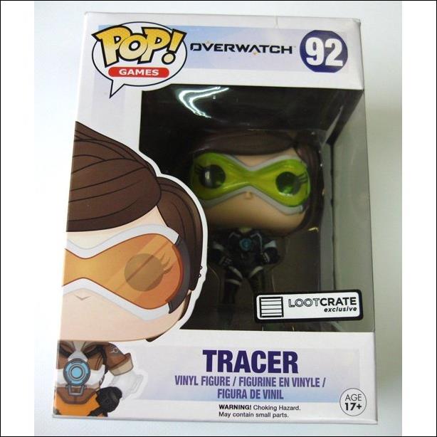 POP! Games figure 92-B Tracer (Sporty LootCrate Exclusive)