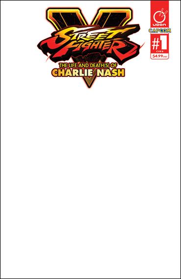 Street Fighter V: The Life and Death(s) of Charlie Nash issue 1-B Blank Cover