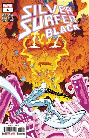 Silver Surfer: Black issue 4 Tradd Moore Cover