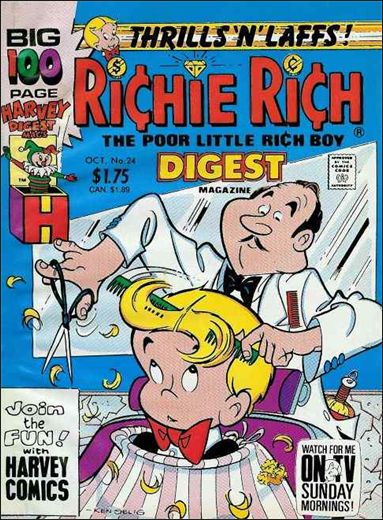Richie Rich Digest Magazine issue 24
