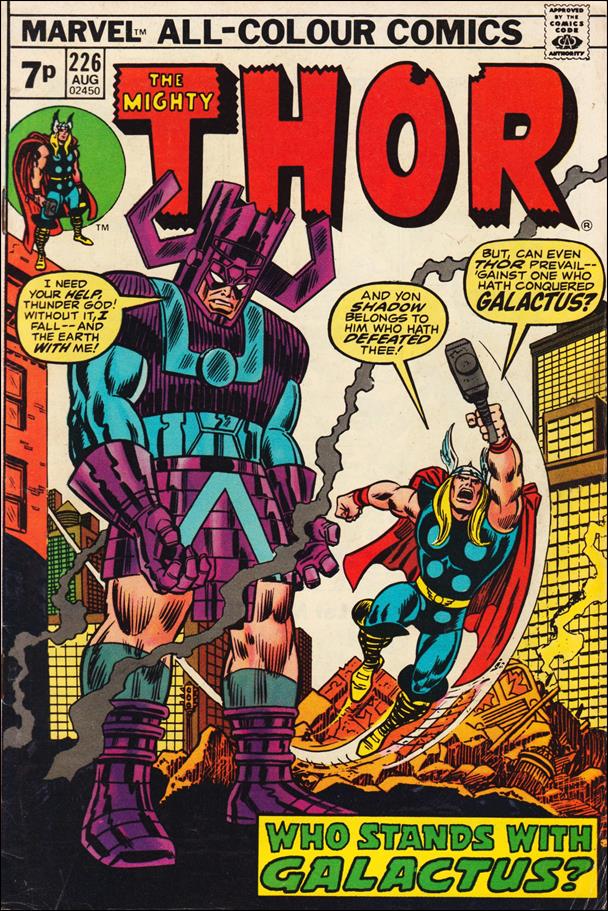 Thor (1966) issue 226-B UK Price Cover
