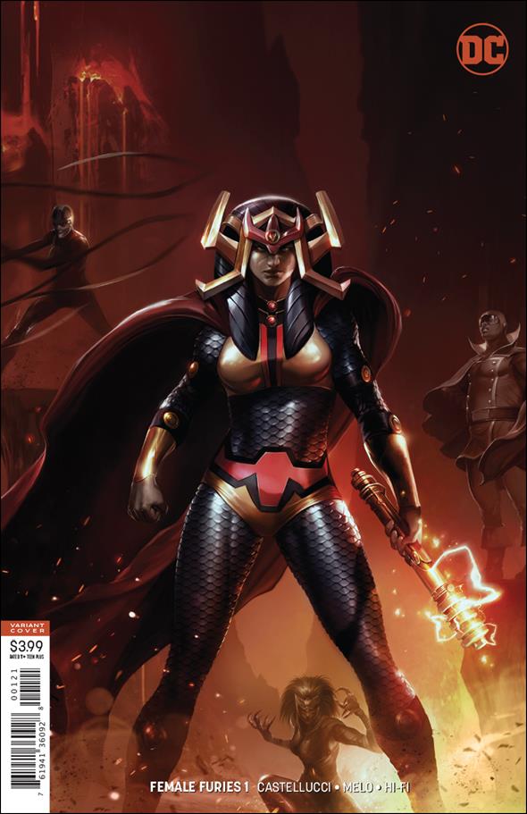 Female Furies issue 1-B Francesco Mattina Cover