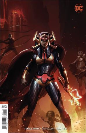 Female Furies issue 1-B Francesco Mattina Cover