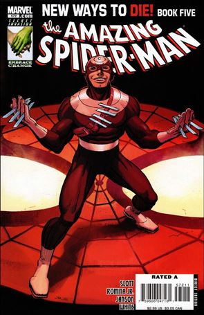 Amazing Spider-Man (1963) issue 572 John Romita Jr. Bullseye Cover
