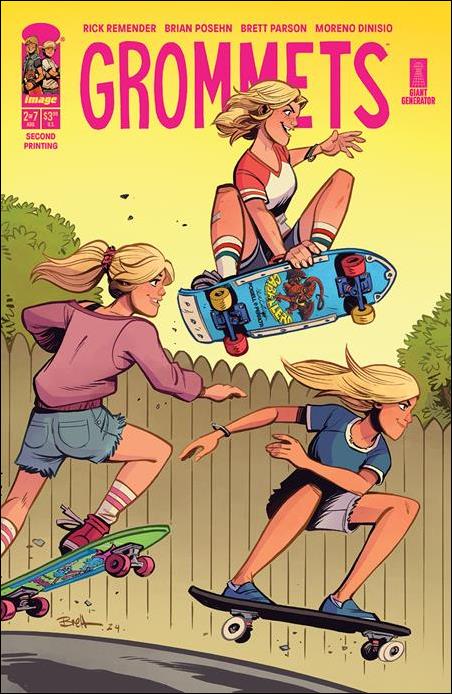 Grommets issue 2-C Brett Parson Cover (Second Printing)