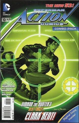 Action Comics (2011) issue 10-C Unbagged Rags Morales Cover Combo Pack