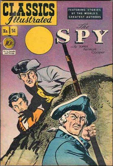 Classic Comics/Classics Illustrated issue 51-C HRN 51 - Full Color Back Cover