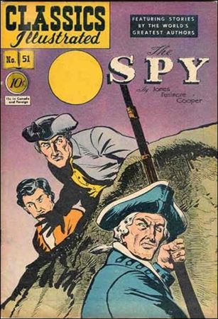 Classic Comics/Classics Illustrated issue 51-C HRN 51 - Full Color Back Cover