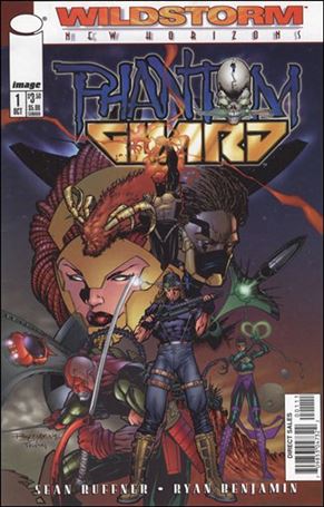 Phantom Guard issue 1-B Unbagged Ryan Benjamin Cover