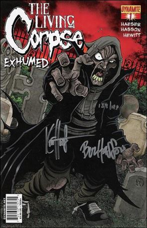 Living Corpse: Exhumed issue 1-E Dynamic Forces (signed by Haeser & Hasson) 1/199