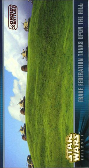 Star Wars: Episode I Widevision: Series 1 (Expansion Subset) card X-32 Trade Federation Tanks Upon the Hill