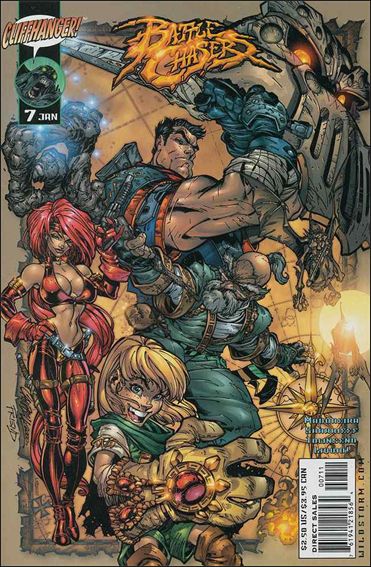 Battle Chasers issue 7 J. Scott Campbell Cover
