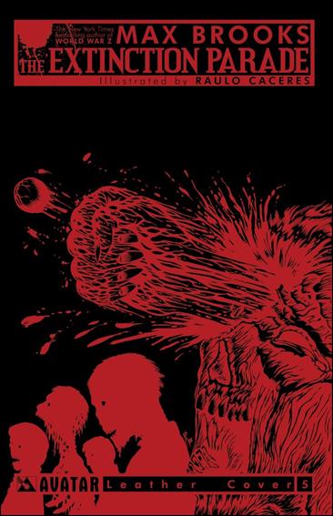 Extinction Parade issue 5-E Leather Cover 1/1000