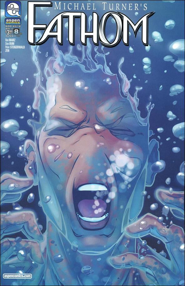 Michael Turner's Fathom (2018) issue 8-B Donny Tran Cover