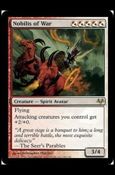 Magic the Gathering: Eventide (Base Set) card 144 Noblis Of War