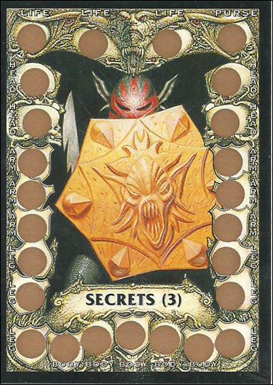 Battle Cards (Base Set) card 135 Secrets (3)