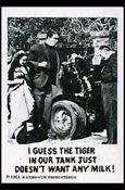 Munsters (Base Set) card 64 I Guess the Tiger in Our Tank Just Doesn't 