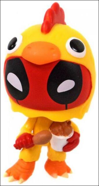 Deadpool Mystery Minis figure 4 Chicken  1/6