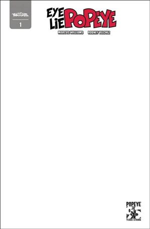 Eye Lie Popeye issue 1-H Blank Sketch Cover
