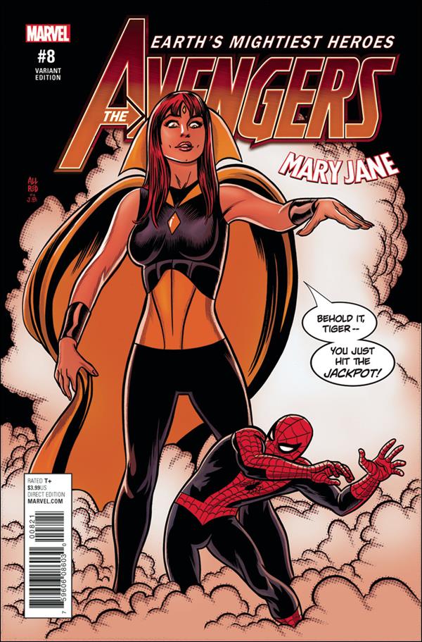 Avengers (2017) issue 8-B Mike Allred Mary Jane Cover