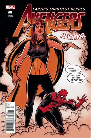 Avengers (2017) issue 8-B Mike Allred Mary Jane Cover
