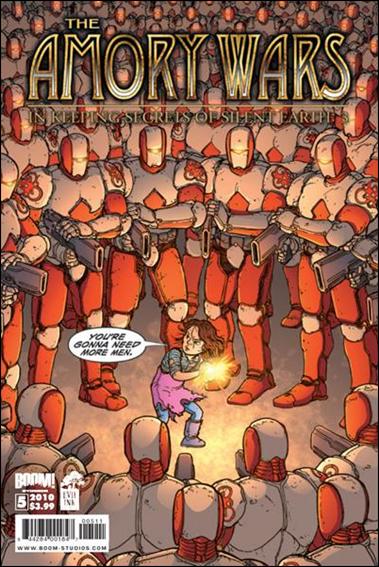 Amory Wars: In Keeping Secrets of Silent Earth: 3 issue 5 Chris Burnham Cover