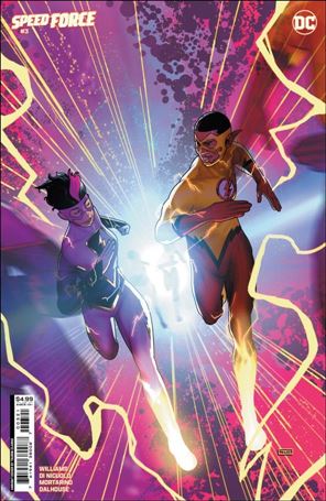 Speed Force (2023) issue 3-B Taurin Clarke Cardstock Cover