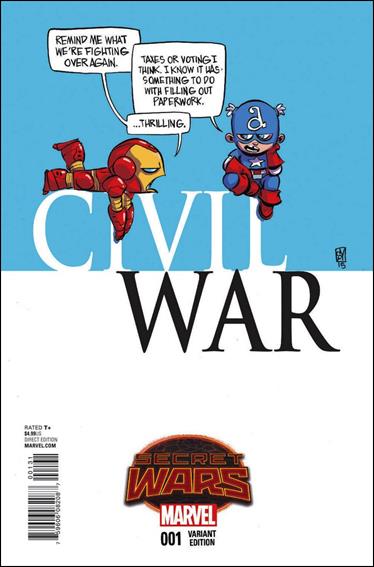 Civil War (2015) issue 1-G Skottie Young Baby Cover