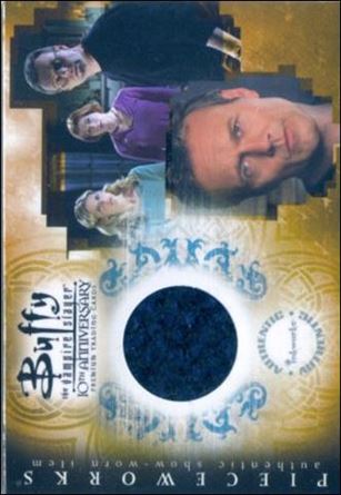 Buffy the Vampire Slayer: 10th Anniversary (Pieceworks Subset) card PW-7 Sweater Worn By Anthony Head As Rupert Giles