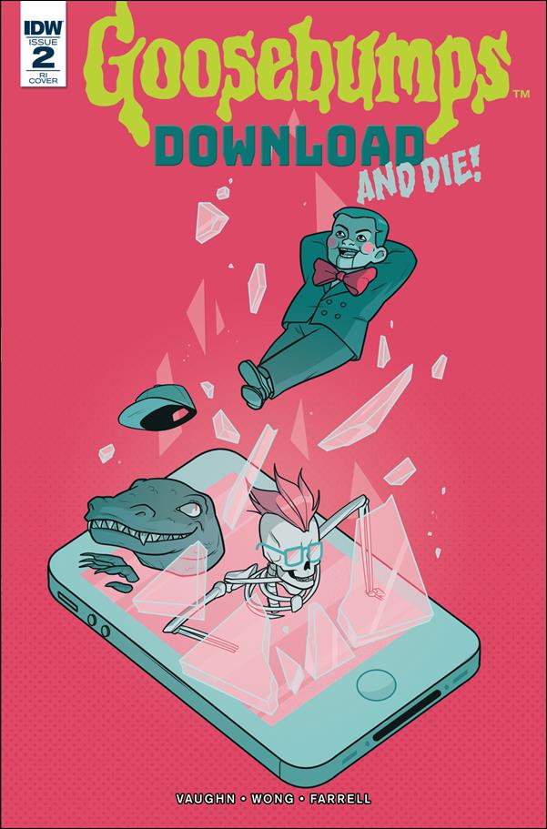 Goosebumps: Download and Die! issue 2-C Sara DuVall 1:10 Cover