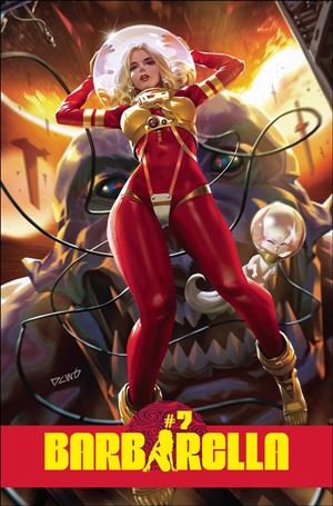 Barbarella (2021) issue 7-B Derrick Chew Cover