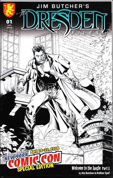 Jim Butcher's The Dresden Files: Welcome to the Jungle issue 1-C New York Comic Con Cover