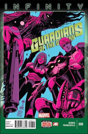 Guardians of the Galaxy (2013) issue 8 Francesco Francavilla Cover