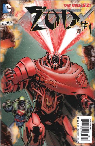 Action Comics (2011) issue 23.2-C Zod 3D Cover (2nd Printing)