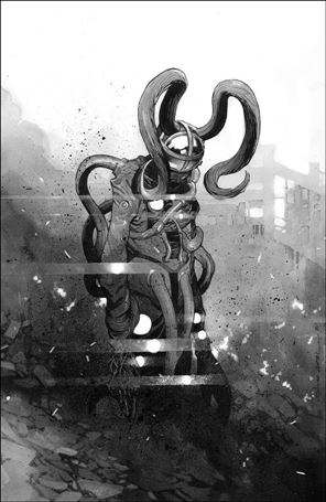 Undiscovered Country: Destiny Man issue One Shot-D Olivier Coipel 1:50 Virgin Black & White Cover