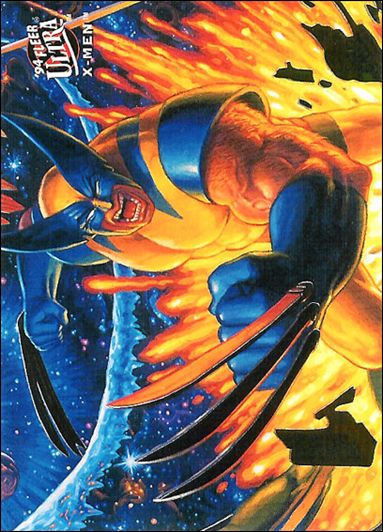 1994 Fleer Ultra X-Men (Team Portrait Subset) card 5 Wolverine