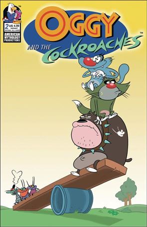Oggy and the Cockroaches issue 2-B Dean Rankine Seesaw Cover