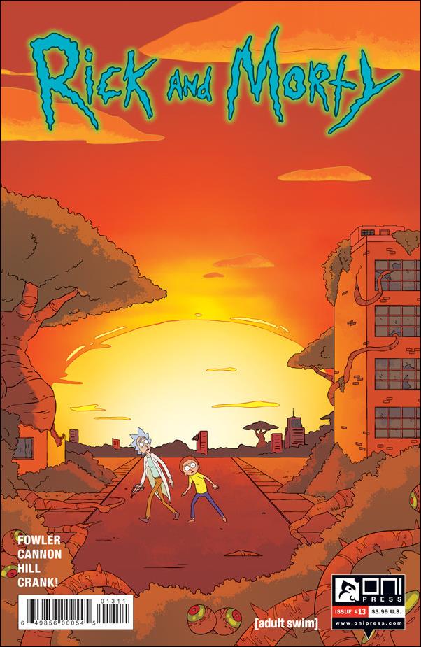 Rick and Morty (2015) issue 13 CJ Cannon Cover