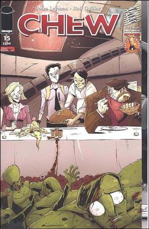 Chew issue 15 Tri-fold Cover