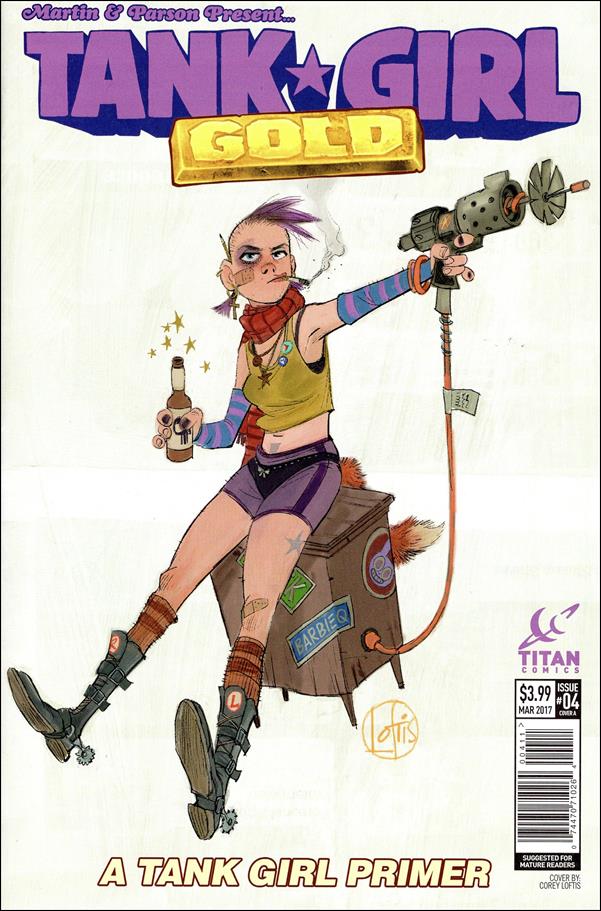 Tank Girl: Tank Girl Gold issue 4 Corey Loftis Cover