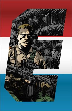 G.I. Joe: A Real American Hero – Duke issue 1-D Jorge Fornés Foil Virgin 1:25 Letter Cover