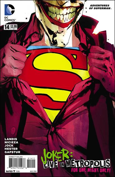 Adventures of Superman (2013) issue 14 Purple Cover