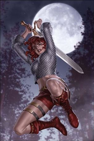 Immortal Red Sonja issue 5-J Junggeun Yoon 30 Copy Virgin Incentive Cover