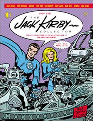 Jack Kirby Collector issue 28 Wraparound Cover