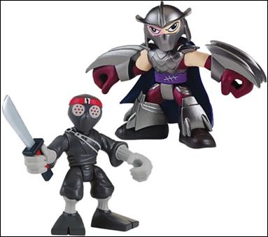 Teenage Mutant Ninja Turtles: Half-Shell Heroes figure 7-B Shredder & Foot Soldier (Loose)