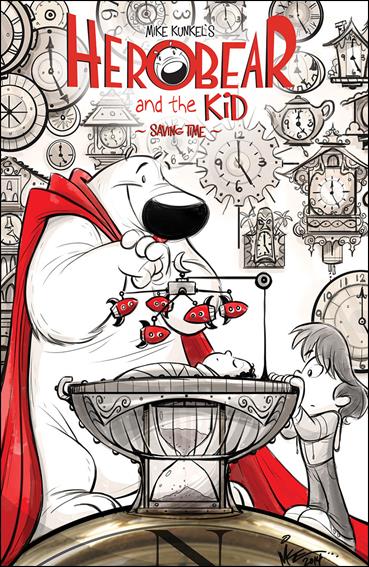 HeroBear and the Kid: Saving Time issue 1 Mike Kunkel Standard Cover