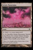Magic the Gathering: Shards of Alara (Base Set) card 224 Grixis Panorama
