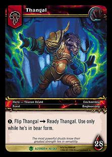 World of Warcraft: Heroes of Azeroth (Base Set) card 16 Thangal